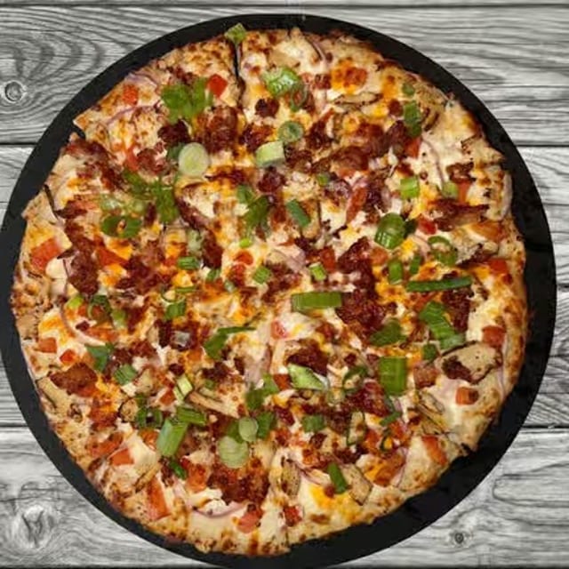 Chicken Club Pizza.